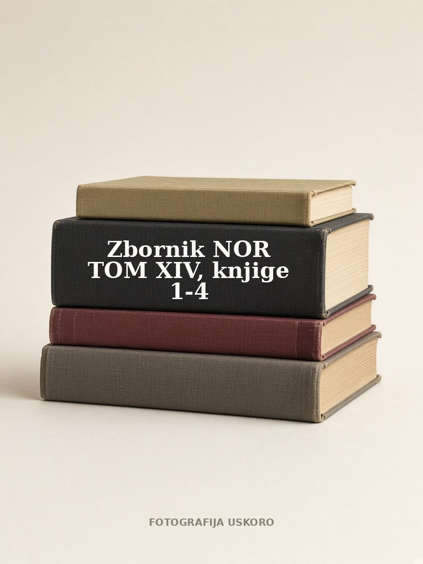 Zbornik NOR TOM XIV, knjige 1-4