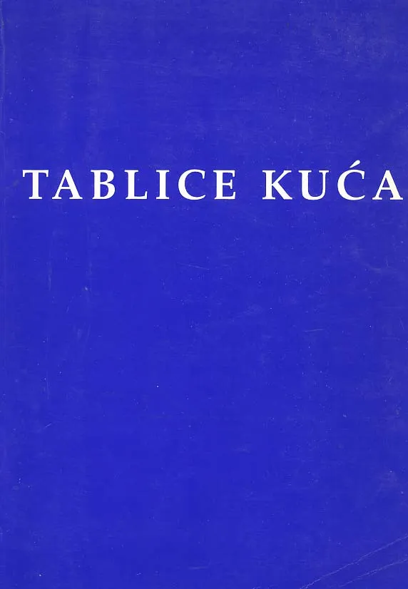 Tablice kuća