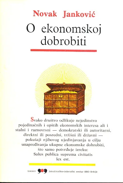 O ekonomskoj dobrobiti