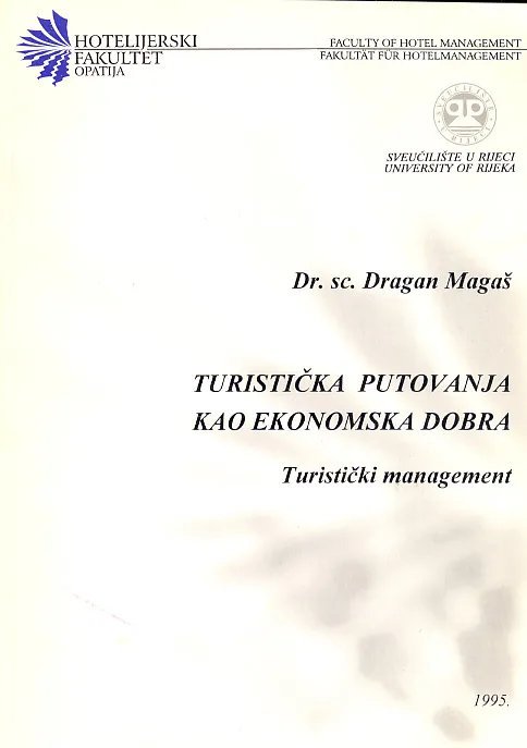 Turistička putovanja kao ekonomska dobra