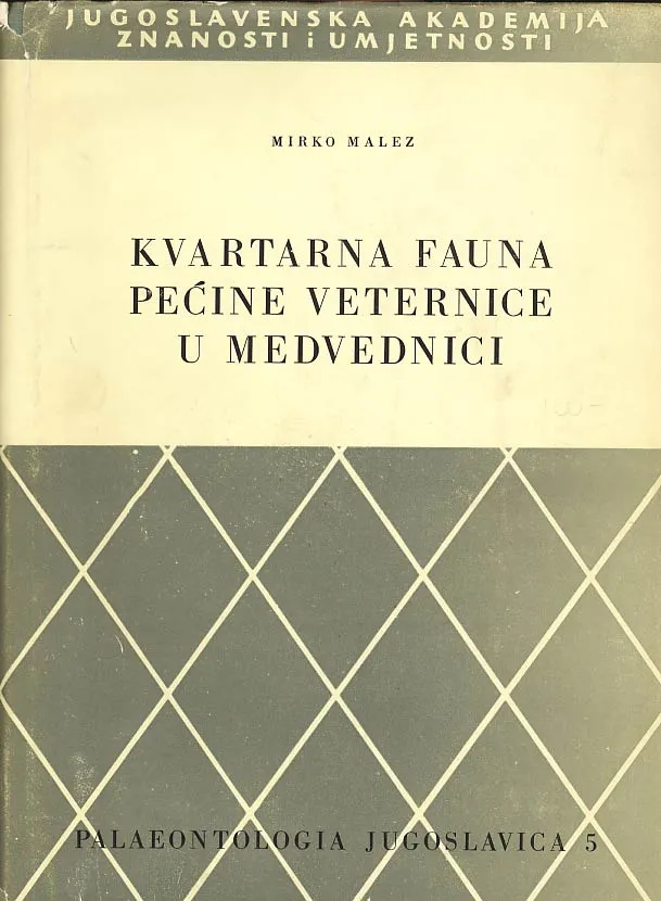 Kvartarna fauna pećine Veternice u Medvednici