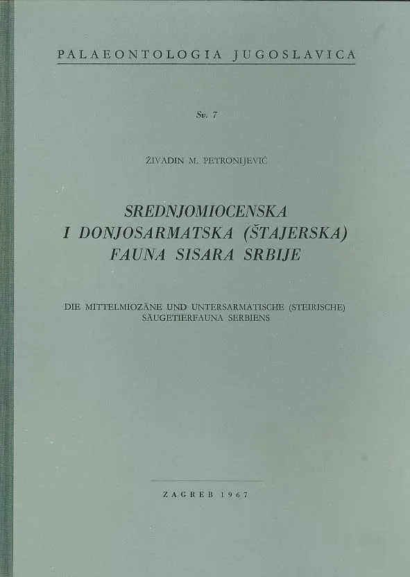 Srednjomiocenska i donjosarmatska fauna sisara