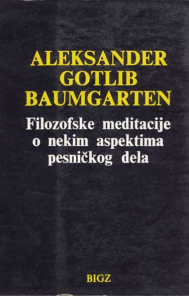 Filozofske meditacije o nekim aspektima pesničkog