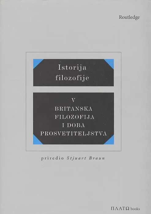 Istorija filozofije, sv. V. - Britanska filozofija i doba prosvetiteljstva