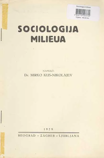 Sociologija milieua