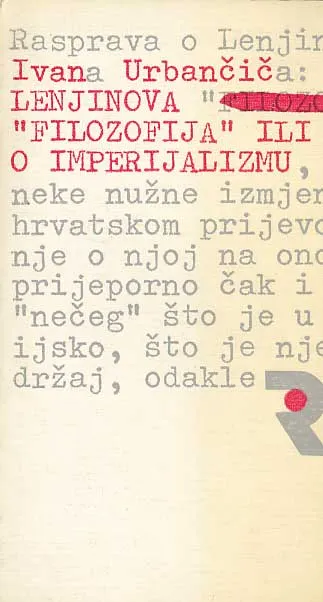 Lenjinova Filozofija ili o imperijalizmu