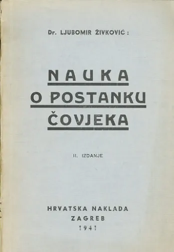 Nauka o postanku čovjeka