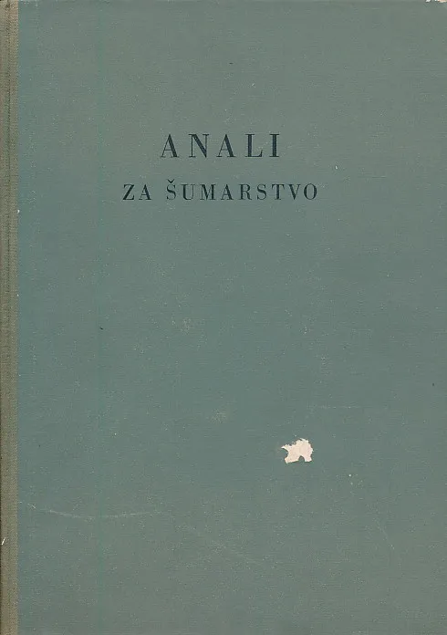 Anali za šumarstvo