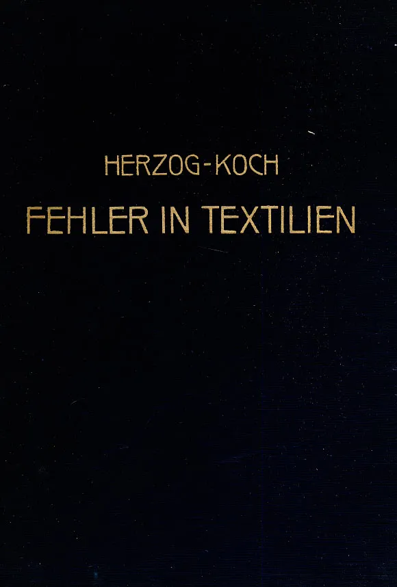 Fehler in Textilien