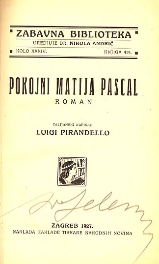 Pokojni Mattia Pascal