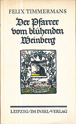Der Pfarrer blühenden Weinberg
