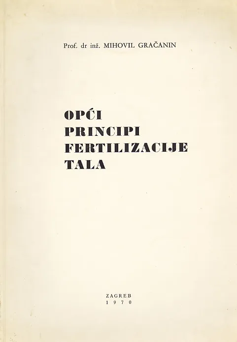 Opći principi fertilizacije tala