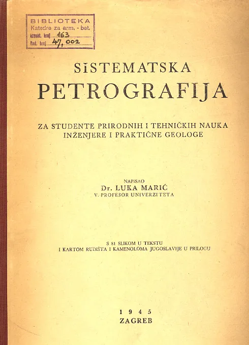 Sistematska petrografija