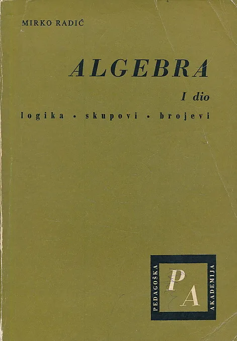 Algebra I. dio