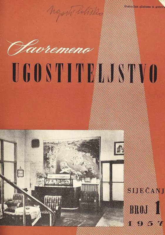 Savremeno ugostiteljstvo, god. 1957-1958