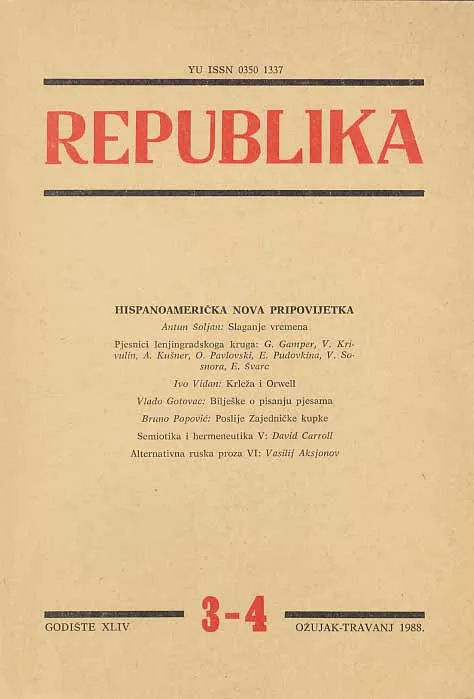 Republika 3-4/1988