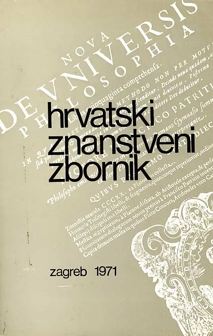 Hrvatski znanstveni zbornik 1-2