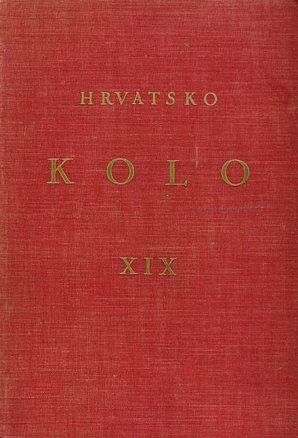 Hrvatsko kolo , knjiga IX/1928.