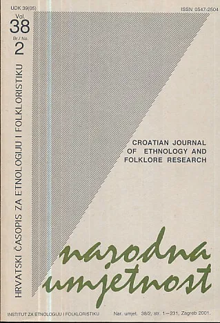 Narodna umjetnost knjiga 38-2/2001