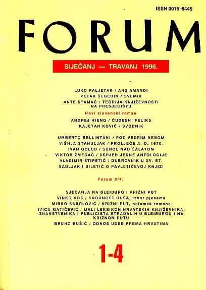 Forum, 68/1996
