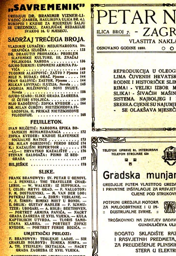 Savremenik, br. 3/1914