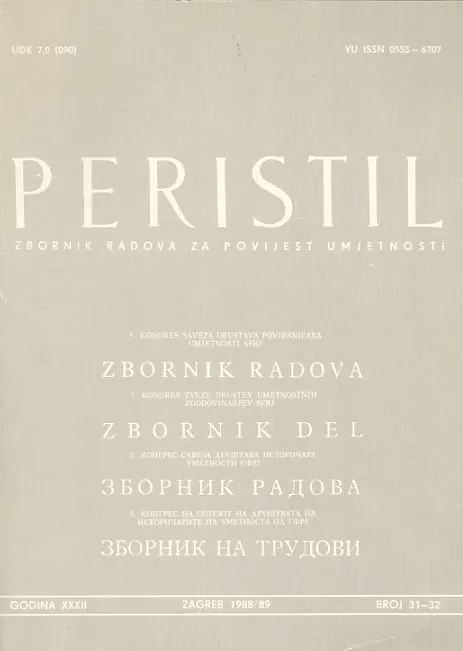 Peristil 31-32/1989