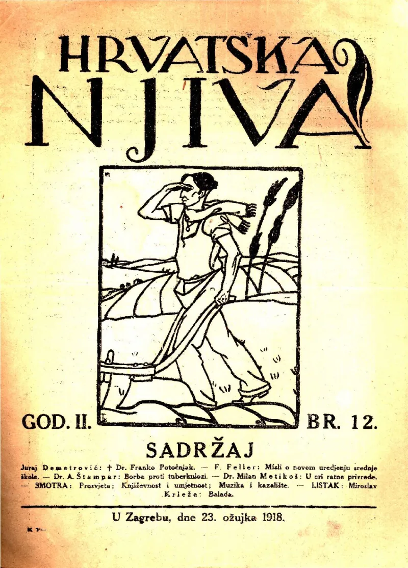 Hrvatska njiva, br. 12/1918