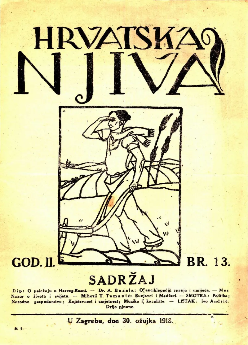 Hrvatska njiva, br. 13/1918