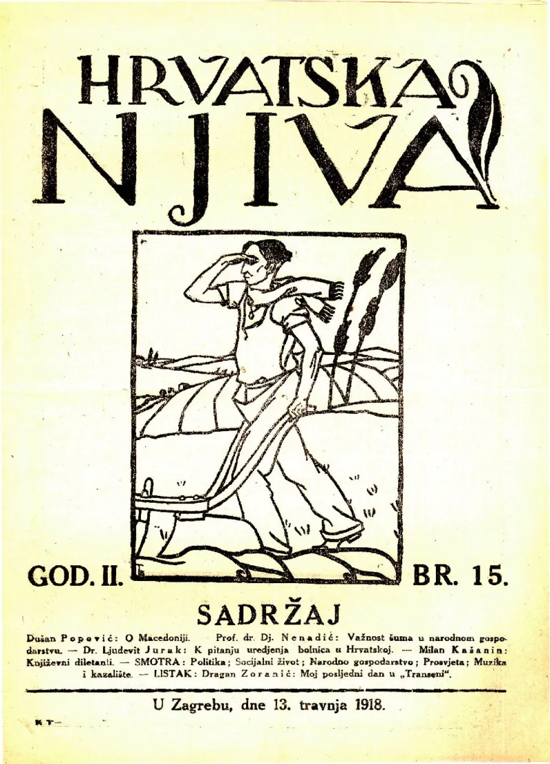 Hrvatska njiva, br. 15/1918