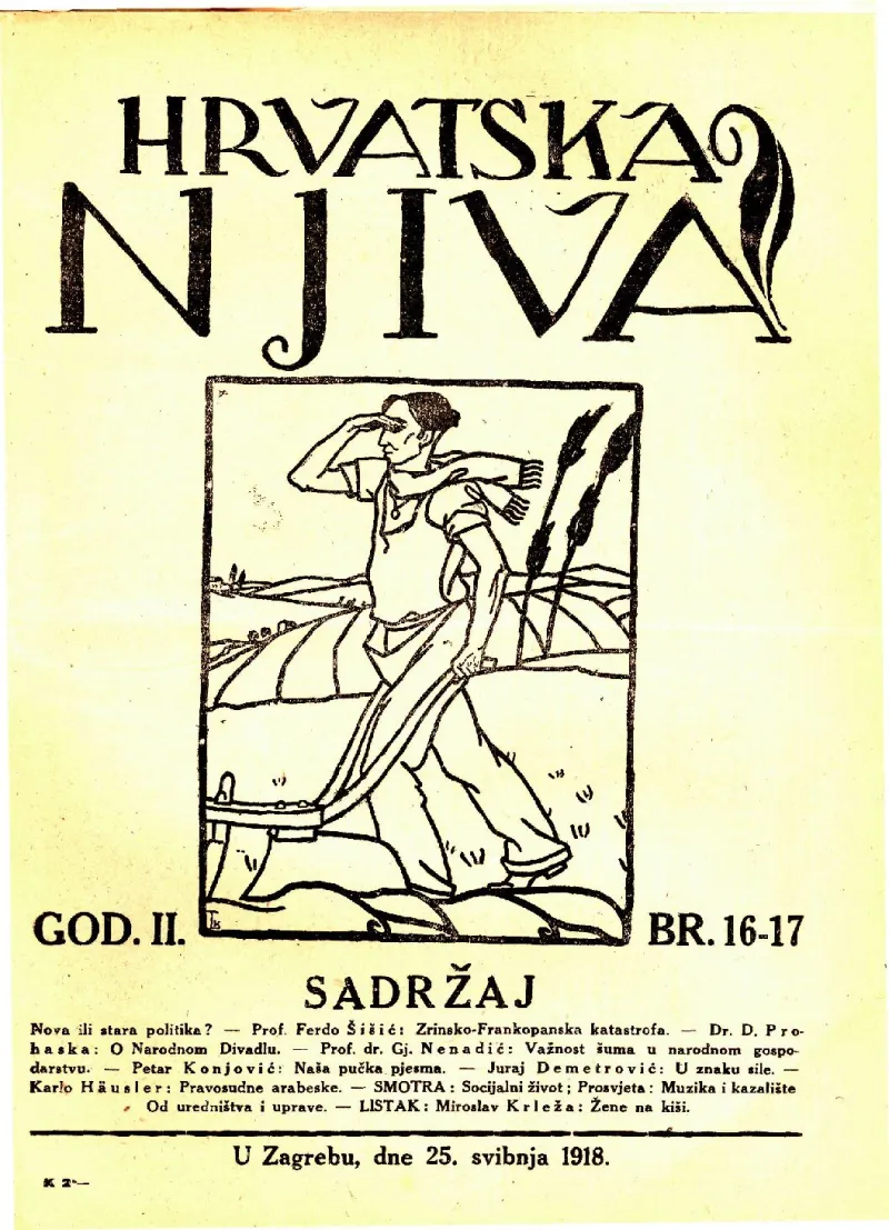 Hrvatska njiva, br. 16-17/1918