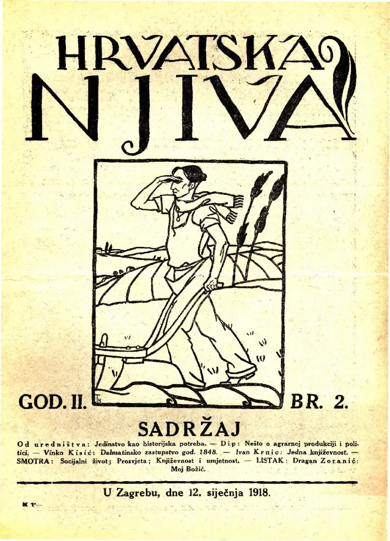Hrvatska njiva, br. 2/1918