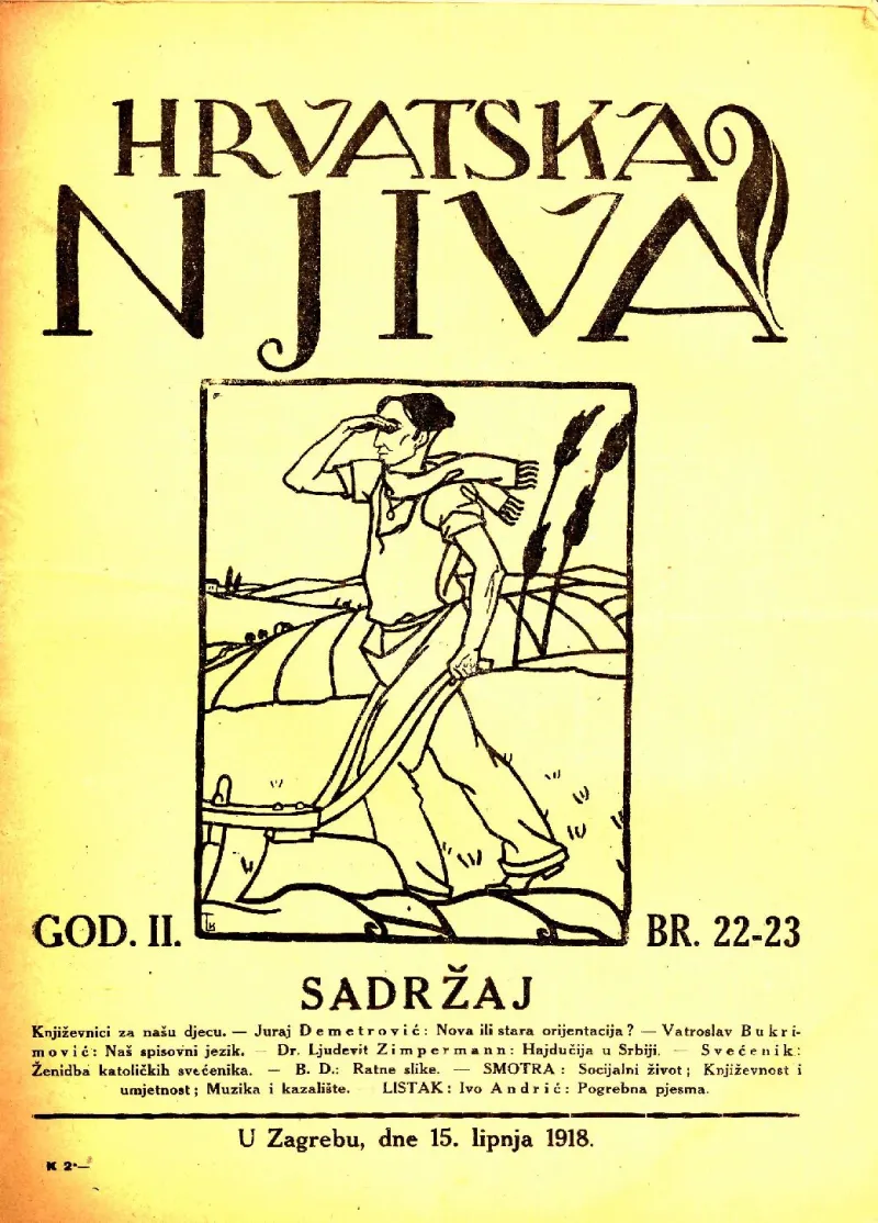 Hrvatska njiva, br. 22-23 /1918