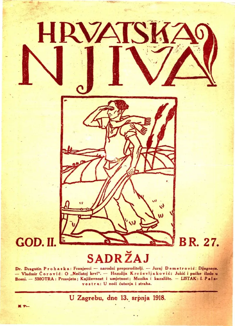 Hrvatska njiva, br. 27/1918