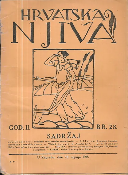 Hrvatska njiva, br. 28/1918