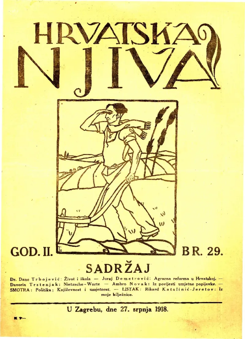 Hrvatska njiva, br. 29/1918