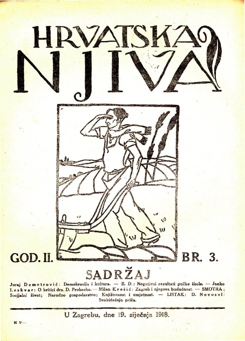 Hrvatska njiva, br. 3/1918
