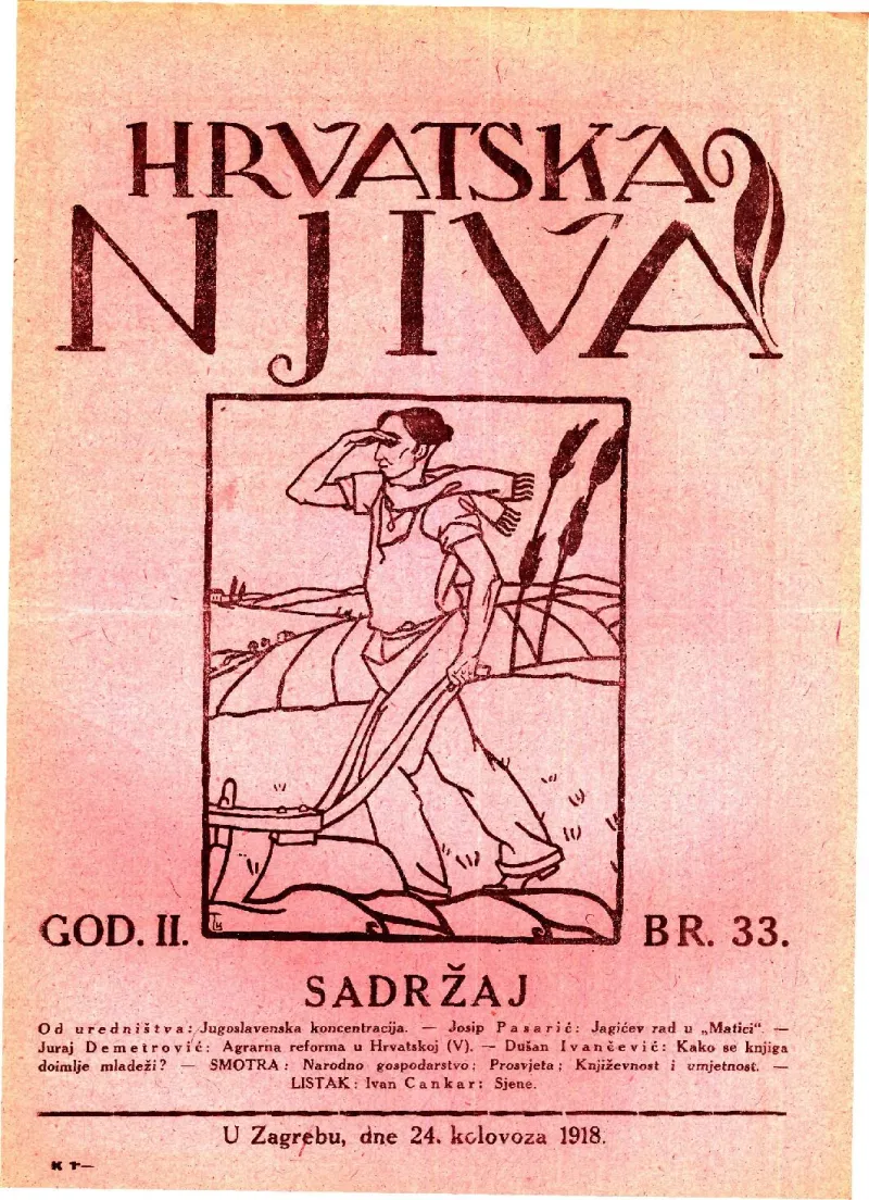 Hrvatska njiva, br. 33/1918