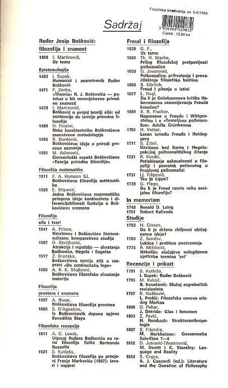 Filozofska istraživanja 5-6/1989