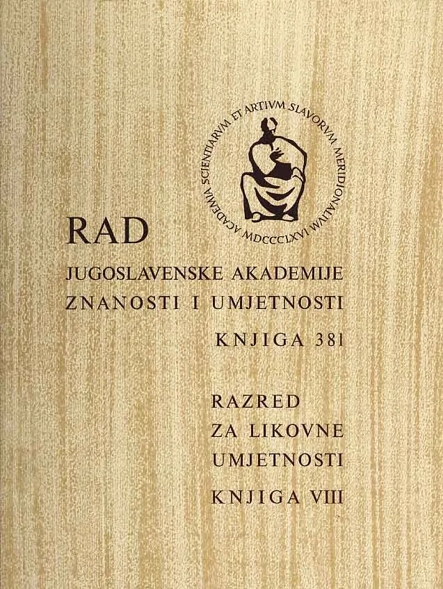 Rad JAZU, knjiga 381