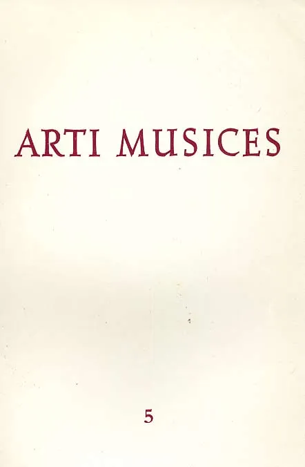 Arti Musices 5