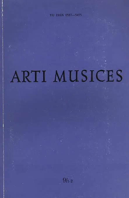 Arti Musices 9/1-2