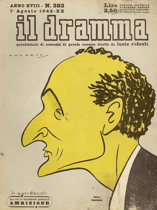 Il Dramma, N. 383, 1 Agosto 1942