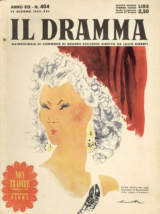 Il Dramma, N. 404, 15. Giugno 1943.