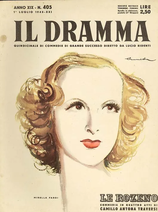 Il Dramma, N. 405, 1 Luglio 1943.