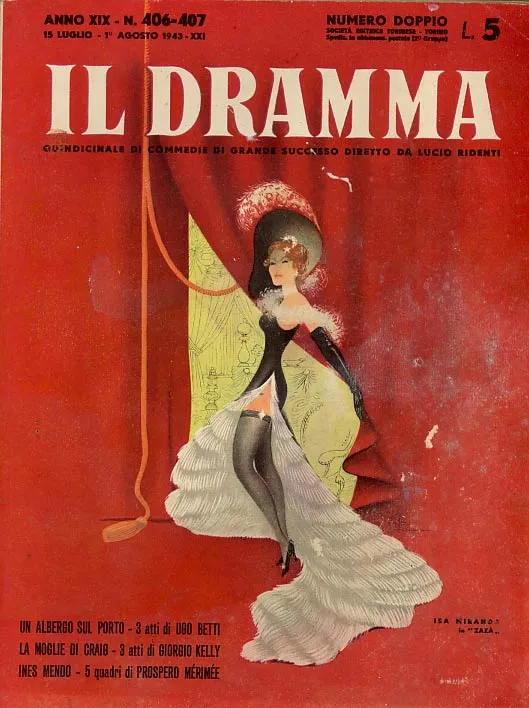 Il Dramma, N. 406-407, 15. Luglio1. Agosto 1943