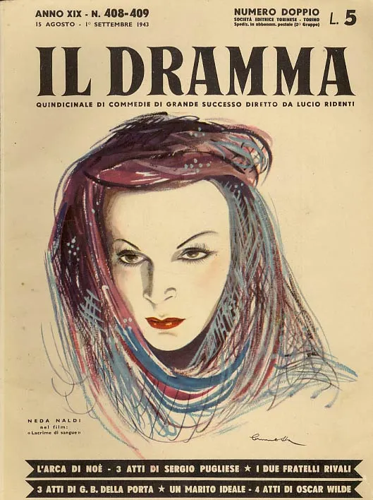 Il Dramma, N. 408-409, 15 Agosto-1. Settembre 1943
