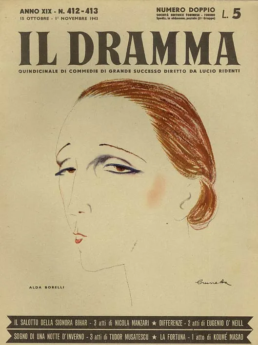 Il Dramma, N. 412-413, 15 Ottobre-1. Novembre 1943