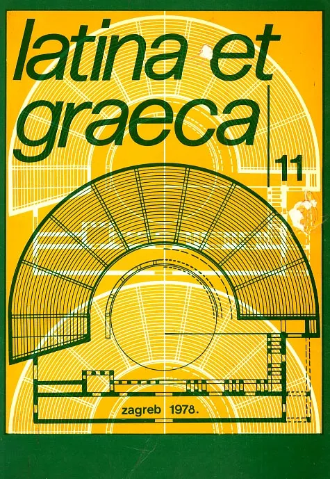 Latina et Graeca, br. 11/1978