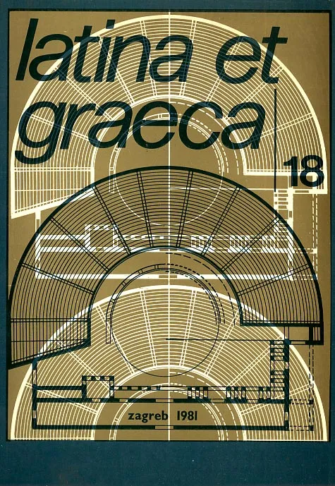 Latina et Graeca, br. 18/1981