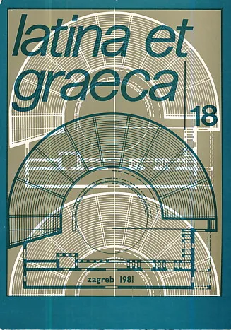 Latina et Graeca, br. 18/1981